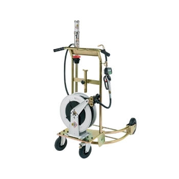 Picture of 37099 - 18L/Min Mobile Lube Unit for Drums 180-220 Kg, with Pump Ratio of 5:1 and 10m Hose Reel