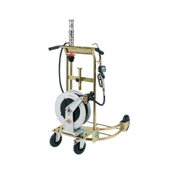 Picture of 37099/A - 18L/Min Trolley Mounted Kit for Drums 180-220 Kg, with Pneumatic Piston Pump of Ratio 5:1