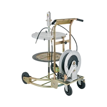 Picture of 64001/65 - 1900g/min Trolley Mounted Grease Kit for 180-220 Kg Drums with Internal Ø of 550-600 mm