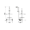 Picture of 64025 - 1500g/min Trolley Mounted Grease Kit for 12-30 Kg Drums with Internal Ø of 240-280 mm