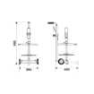 Picture of 64032 - 1500g/min Trolley Mounted Grease Kit for 12-30 Kg Drums with Internal Ø of 260-300 mm