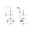 Picture of 64039/65 - 1500g/min Trolley Mounted Grease Kit for 50-60 Kg Drums with Internal Ø of 340-385 mm