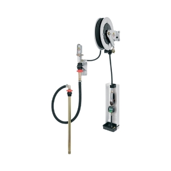 Picture of 37680/A - 18L/Min Wall Mounted Kit for Oil with Wall Mounted Pneumatic Piston Pump and Oil Gun