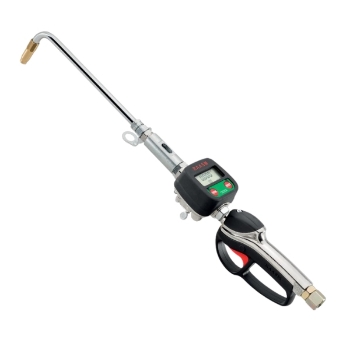 Picture of 38156M - 10L/Min Oil Gun In Aluminum Series 1/2" 40AL with Digital Litre-Counter & Rigid Terminal