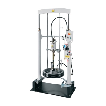 Picture of 11/12401P1NG - Twin Ram Hoist with Pump, Follower Plate, Pneumatic Control & Bleeding Valve 10kg/min