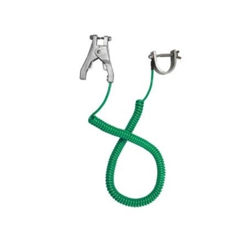 Picture of SC-L4 - Grounding Assembly Clamp With 4m Spiral Cable & 3/4" C Clamp