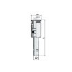 Picture of 08E0608 - Increaser - Push-in Fittings - 6mm Stem To 8mm Tube - Brass