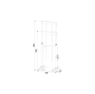 Picture of 10/1881P1N - Low Pressure, High Flow Rate Twin Ram Hoist with Pump and Follower Plate 65L/Min