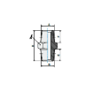 Picture of 1021838 - Nipple Taper - Standard Fittings - 1/8" Male Thread To 3/8" Male Thread - Brass