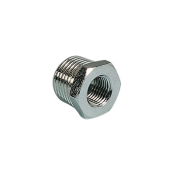 Picture of 1041214 - Reducer Taper Male Female - Standard Fittings - 1/2" Male Thread To 1/4" Female Thread - Brass
