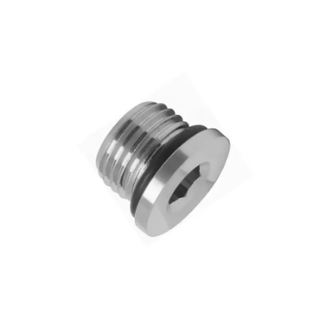 Picture of 10734 - Plug Male Paralell with O-Ring - Standard Fittings - 3/4" Male Thread To  - Brass