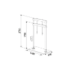 Picture of 10/82 - Twin Column Industrial Pump Elevator For Drums 180 - 220 Kg, with Bedplate