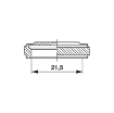 Picture of 11000/B - Screw Connection Plug Type B 21.5 mm