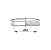 Picture of 11000/C - Screw Connection Plug Type C 26.5 mm