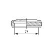 Picture of 11000/P - Screw Connection Plug Type P 77 mm