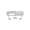 Picture of 11000/X - Screw Connection Plug Type X44.5 mm
