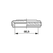 Picture of 11000/Z -Screw Connection Plug Type Z 58.5 mm