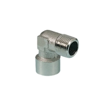 Picture of 11014 - Elbow Male/Female  - Standard Fittings - 1/4" Male Thread To 1/4" Female Thread - Brass