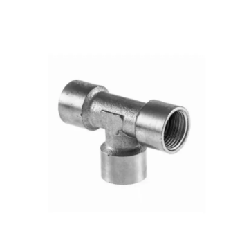 Picture of 11101 - Tee Piece Female - Standard Fittings - 1" Female Thread To 1" Female Thread with Female Tee - Brass