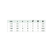 Picture of 11414 - Cross Piece Female - Standard Fittings - 1/4" Female Thread To 1/4" Female Thread - Brass