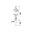 Picture of 115D/121 - Divorced Pump S.1200, For Industrial & Chemical Fluids, With Ptfe Seals