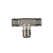 Picture of 11614 - Tee Piece Male - Standard Fittings - 1/4" Male Thread To 1/4" Male Thread with Male Tee - Brass