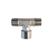 Picture of 11701 - Tee Piece Female - Standard Fittings - 1" Male Thread To 1" Male Thread with Female Tee - Brass
