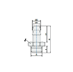 Picture of 119Z1012 - Hose Adaptor Male - Standard Fittings - 10mm Hose To 1/2" Male Thread - Brass