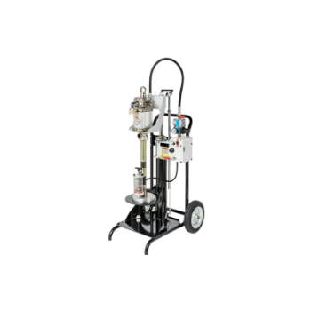 Picture of 12/12751P1NG - 4.4kg/min Single Ram Hoist with Pump, Follower Plate, etc. For 18 - 30 Kg Drums