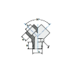 Picture of 12518 - Y-Piece - Standard Fittings - 1/8" Male Thread To 1/8" Female Thread - Brass