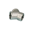 Picture of 12618 - Y-Piece - Standard Fittings - 1/8" Female Thread To 1/8" Female Thread - Brass