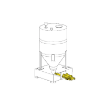 Picture of 153F/701 - Flanged Pump S. 1500, For Grease Or Oil With High Viscosity, With Pu Seals & Suction Tube In Steel