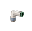 Picture of 190818 - Elbow Tapered Male - Push-in Fittings - 8mm Tube To 1/8" Male Thread - Brass