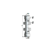 Picture of 2040600 - Bulkhead - Compression Fittings - 6mm Tube To 6mm Tube - Brass