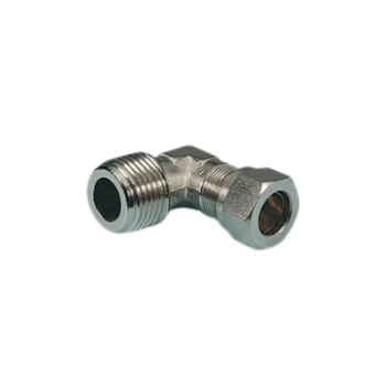 Picture of 2050618 - Elbow Male - Compression Fittings - 6mm Tube To 1/8" Male Thread - Brass