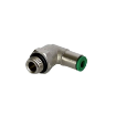 Picture of 2206M5 - Elbow Paralell Male Swivel - Push-in Fittings - 6mm Tube To M5 Male Thread - Brass