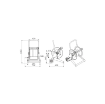 Picture of 236560.100 - Manual Trolley-Mounted Hose Reel Series 560, for Air-Water, 20 Bar, Without Hose
