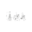 Picture of 246534.300 - Manual Trolley-Mounted Hose Reel in AISI 304 Series 530, for Hot Water, Without Hose