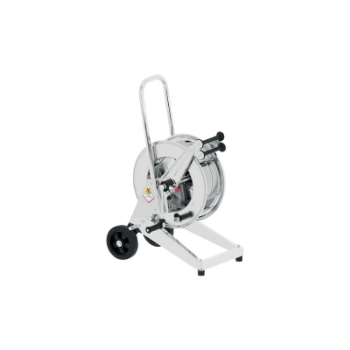 Picture of 246544.205 - Manual Trolley-Mounted Hose Reel In Stainless Steel Aisi 304, S.540, For Hot Water, 100 Bar, Without