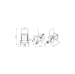 Picture of 256565.300 - Manual Trolley-Mounted Hose Reel In Stainless Stee