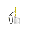 Picture of 26093 - Transfer Pump For Oil & Similar S. 500, R 1:1 - 35 L/Min, With Viton® Seals, Suction Tube 740 mm