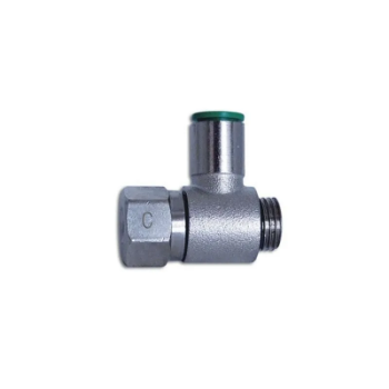 Picture of 291014 - Flow Control Uni-Directional - Flow Control Fitting - 10mm Tube to 1/4" Male Thread - Brass