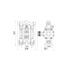 Picture of 2A3/1677NH5 - Diaphragm Pump Series 1/2" 120-Ppbbin Polypropylene With Membranes In Nbr, Seats And Balls In Stainl