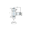 Picture of 300614 - Flow Control Bi-Directional - Flow Control Fitting - 6mm Tube to 1/4" Male Thread - Brass