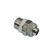 Picture of 301Z0614 - Adaptor Paralell Straight Male - Quick Coupler - 6mm Tube to 1/4" Male Thread - Brass