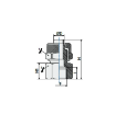 Picture of 3020614 - Adaptor Straight Female - Quick Coupler - 6mm Tube to 1/4" Female Thread - Brass