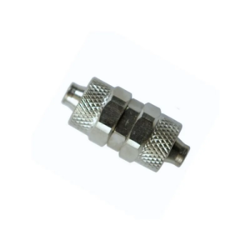 Picture of 3040800 - Bulkhead - Quick Coupler - 8mm Tube To 8mm Tube - Brass