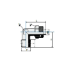 Picture of 3050618 - Elbow Taper Male - Quick Coupler - 6mm Tube To 1/8" Male Thread - Brass