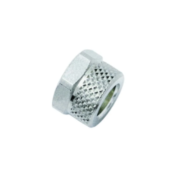 Picture of 3100610 - Locking Nut - Quick Coupler - 6mm Tube To M10X1 Diameter - Brass