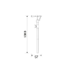 Picture of 31201 - Single Acting Manual Oil Pump For 50-220 Kg Drums & With Rigid Curved Terminal